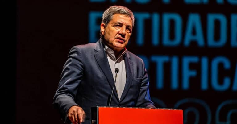 Fernando Gomes deixa mensagem de despedida à frente da FPF