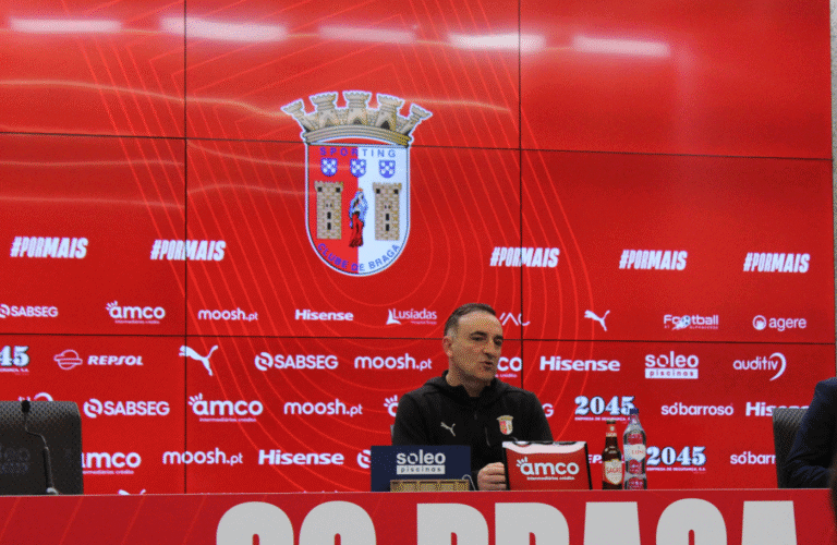 Carlos Carvalhal quer o SC Braga “humilde e com os pés no chão” para vencer na Luz