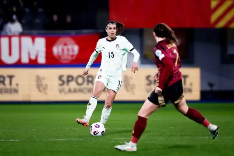 Portugal vence Bélgica na segunda jornada da Liga das Nações feminina