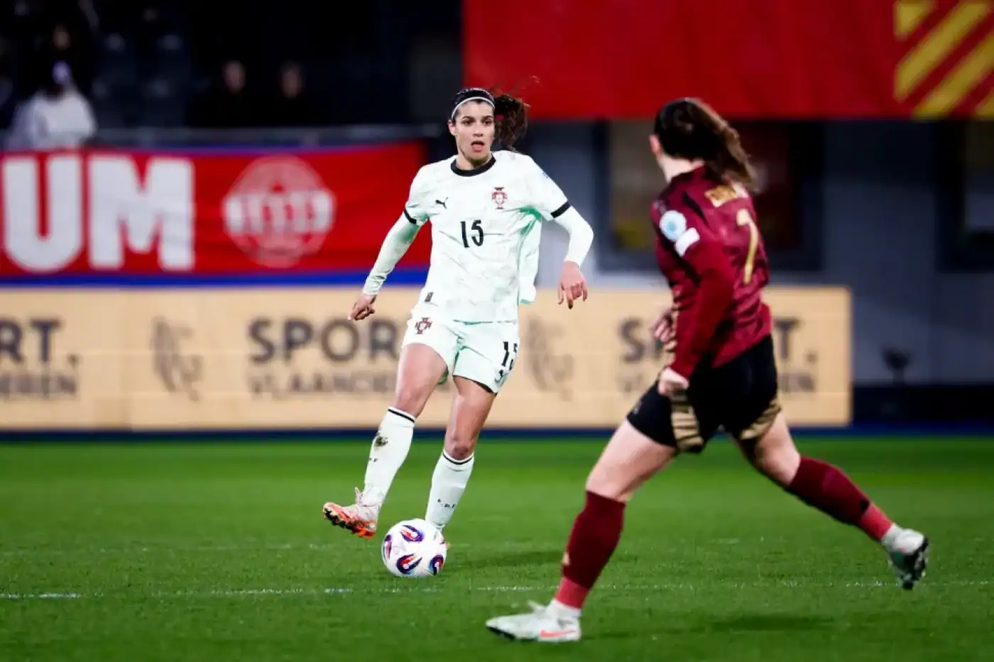 Portugal vence Bélgica na segunda jornada da Liga das Nações feminina&nbsp;