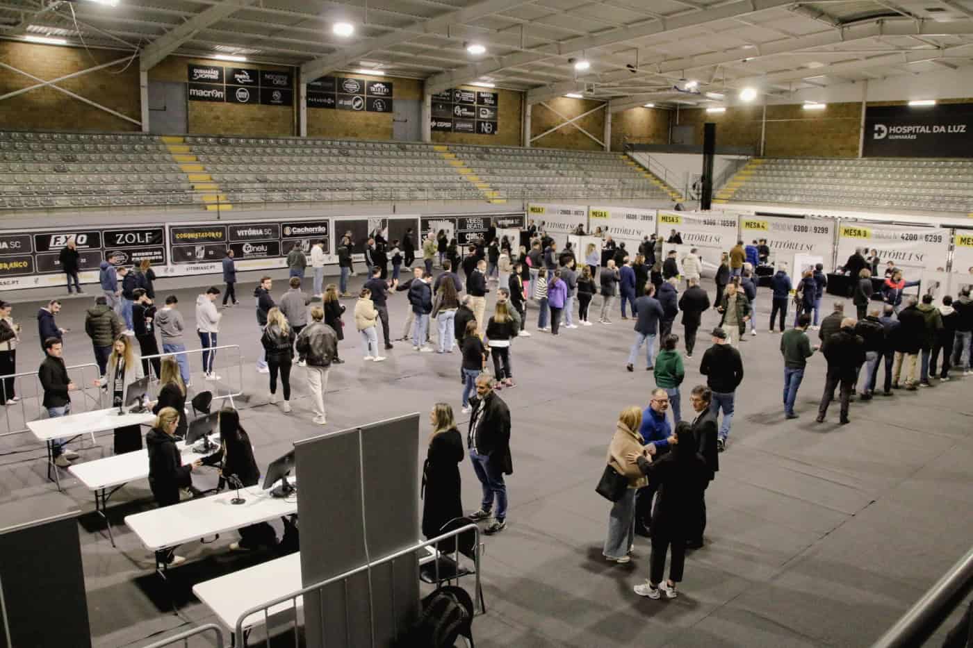 Encerraram as urnas. Está escolhido o próximo presidente do Vitória SC