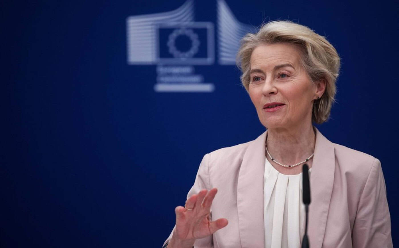 Von der Leyen divulga plano para mobilizar 800 mil ME para defesa europeia&nbsp;