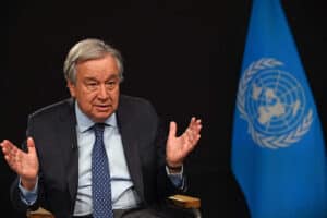Guterres lembra que uma mulher é assassinada a cada 10 minutos por parceiro ou familiar&nbsp;