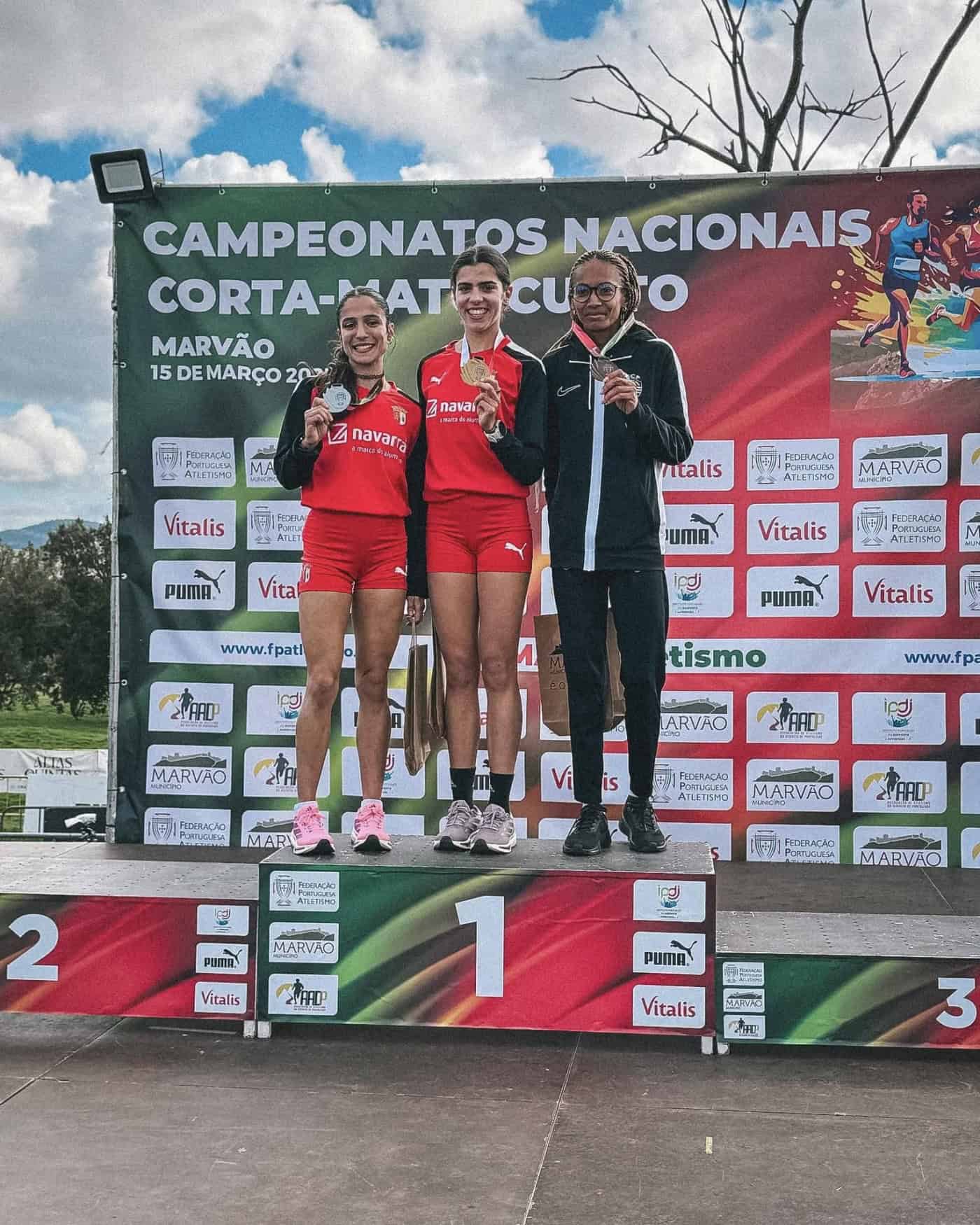 Mariana Machado iguala recorde de triunfos nos Nacionais de corta-mato curto