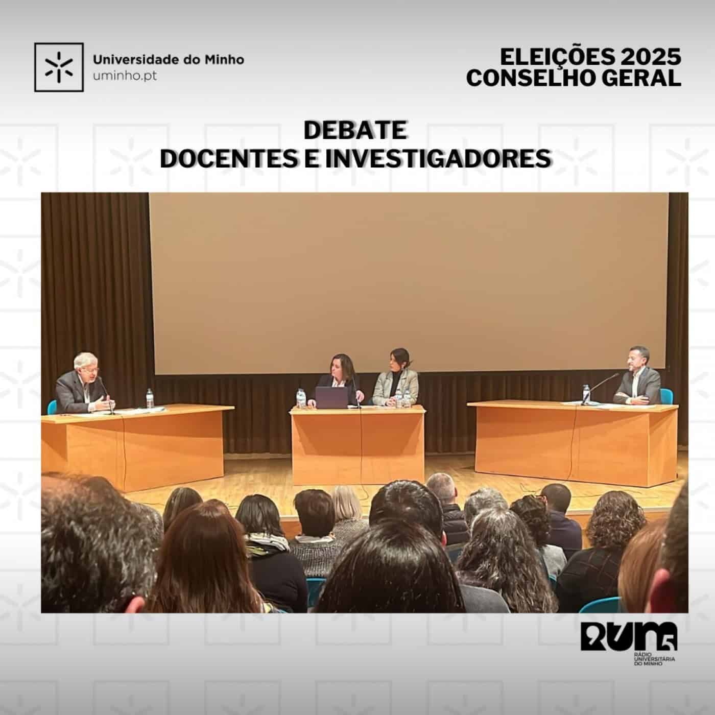 CG. Debate marca último momento oficial das candidaturas junto da academia