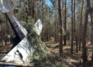 Aeronave com dois ocupantes cai junto a aeródromo de Vila Nova de Cerveira&nbsp;