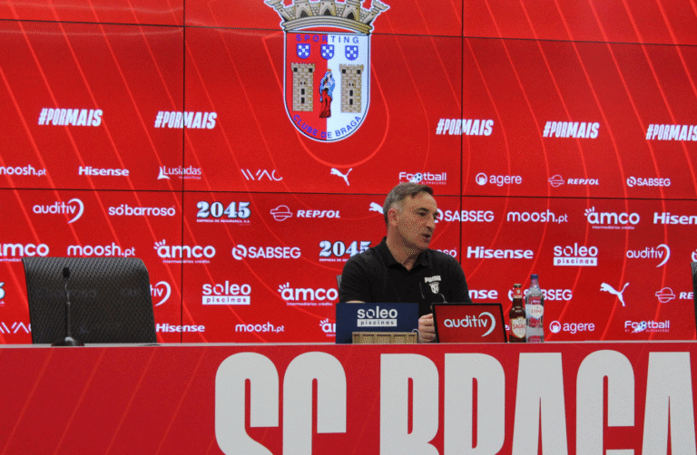 Carvalhal. “O SC Braga está em alerta vermelho em todos os jogos, desde o início do ano”