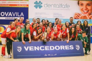 SC Braga conquista&nbsp;Taça AF Braga de futsal feminino