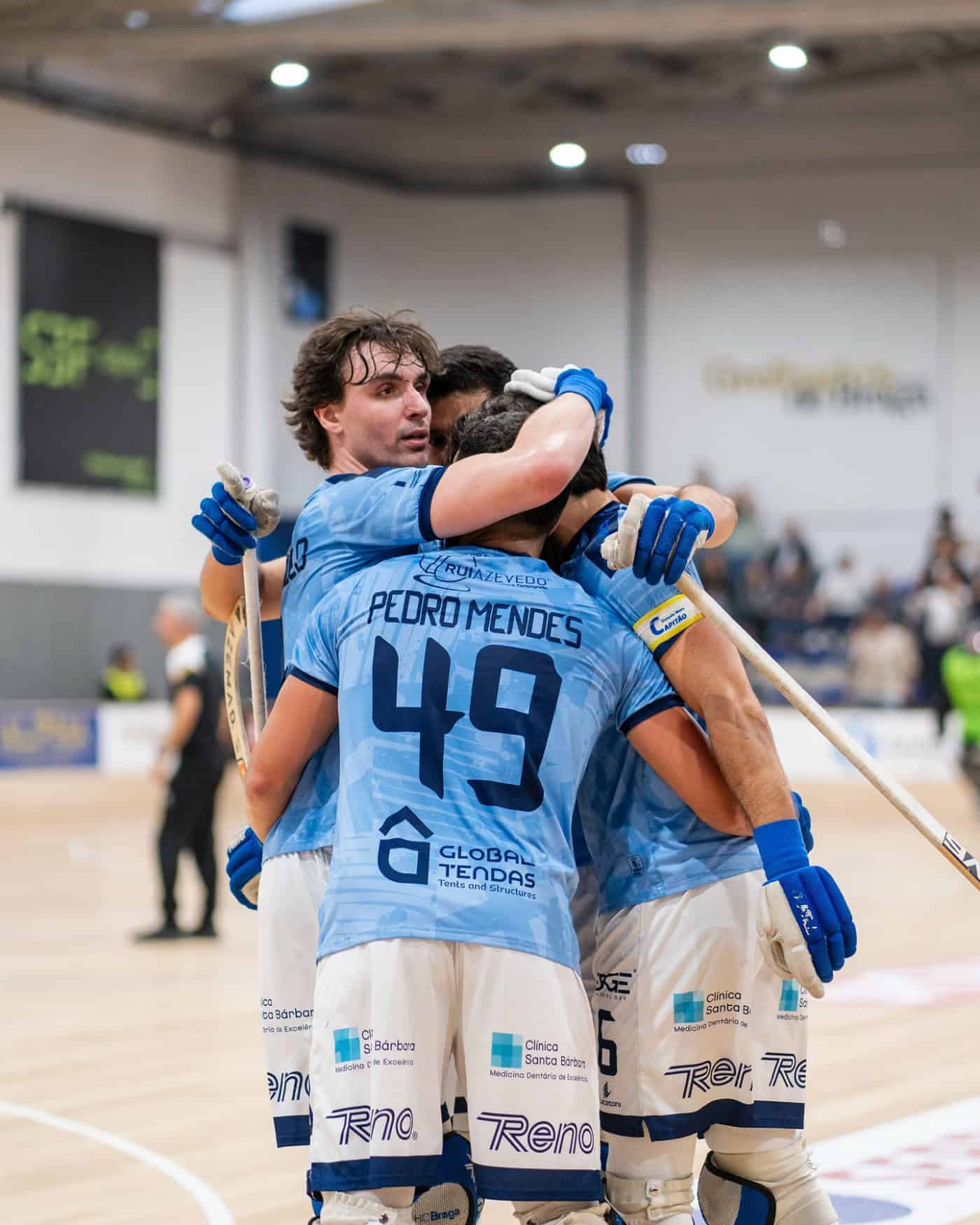 Tarde feliz para o hóquei em patins minhoto. HC Braga e Riba d'Ave vencem em casa