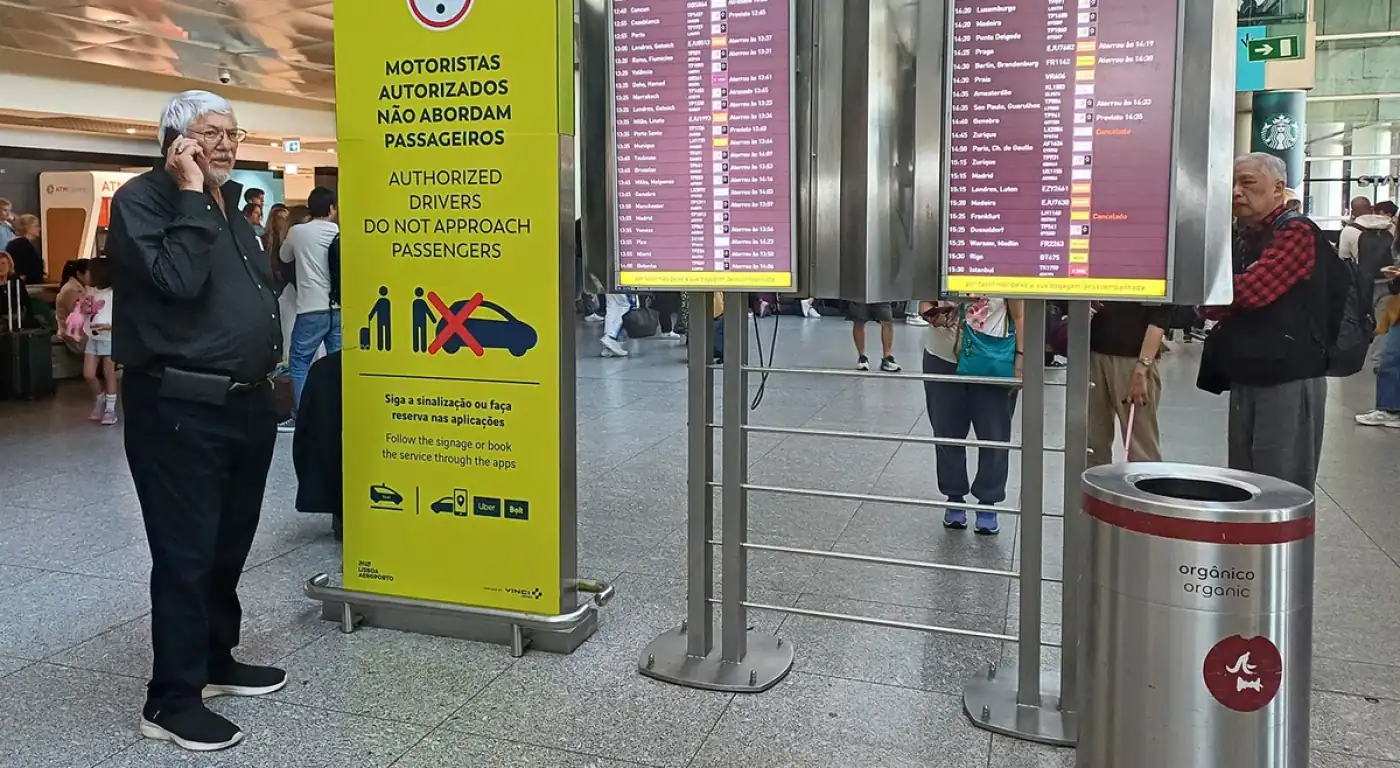 Apagão. Centenas de voos cancelados em Lisboa e vários desviados