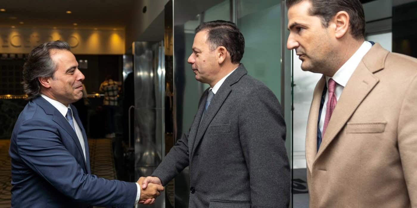 Luís Montenegro em arruada este sábado em Guimarães&nbsp;