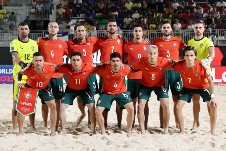 Portugal perde com Brasil e falha final do Mundial de futebol de praia&nbsp;