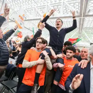 Montenegro esteve hoje em Famalicão "terra de gente trabalhadora"