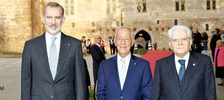 Marcelo recebe hoje o Rei de Espanha e o Presidente de Itália em Coimbra&nbsp;