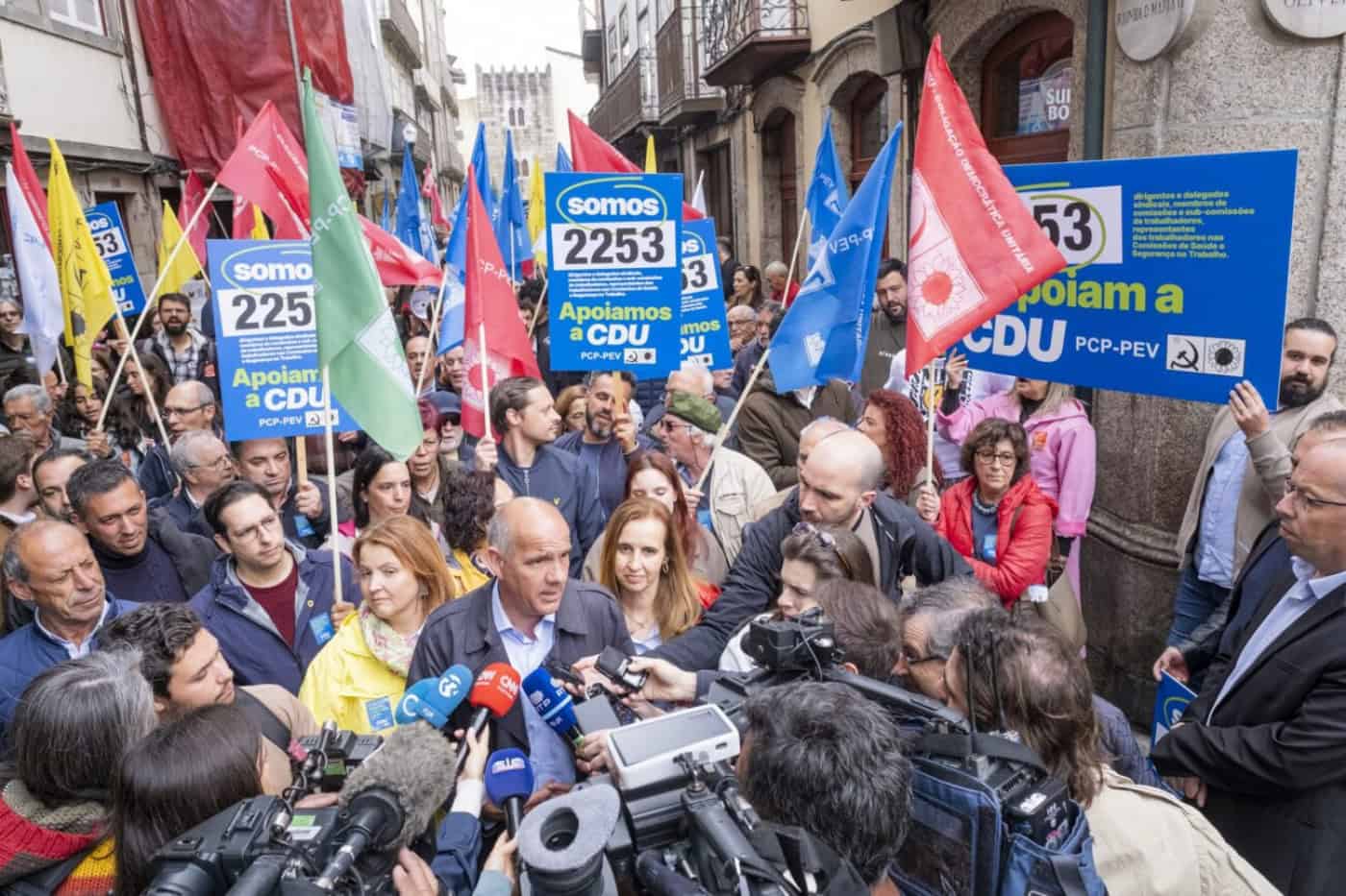CDU e Iniciativa Liberal escolhem Braga para encerramento da campanha eleitoral