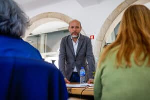 Rui Tavares faz a "pedagogia da simplicidade do voto"&nbsp;&nbsp;