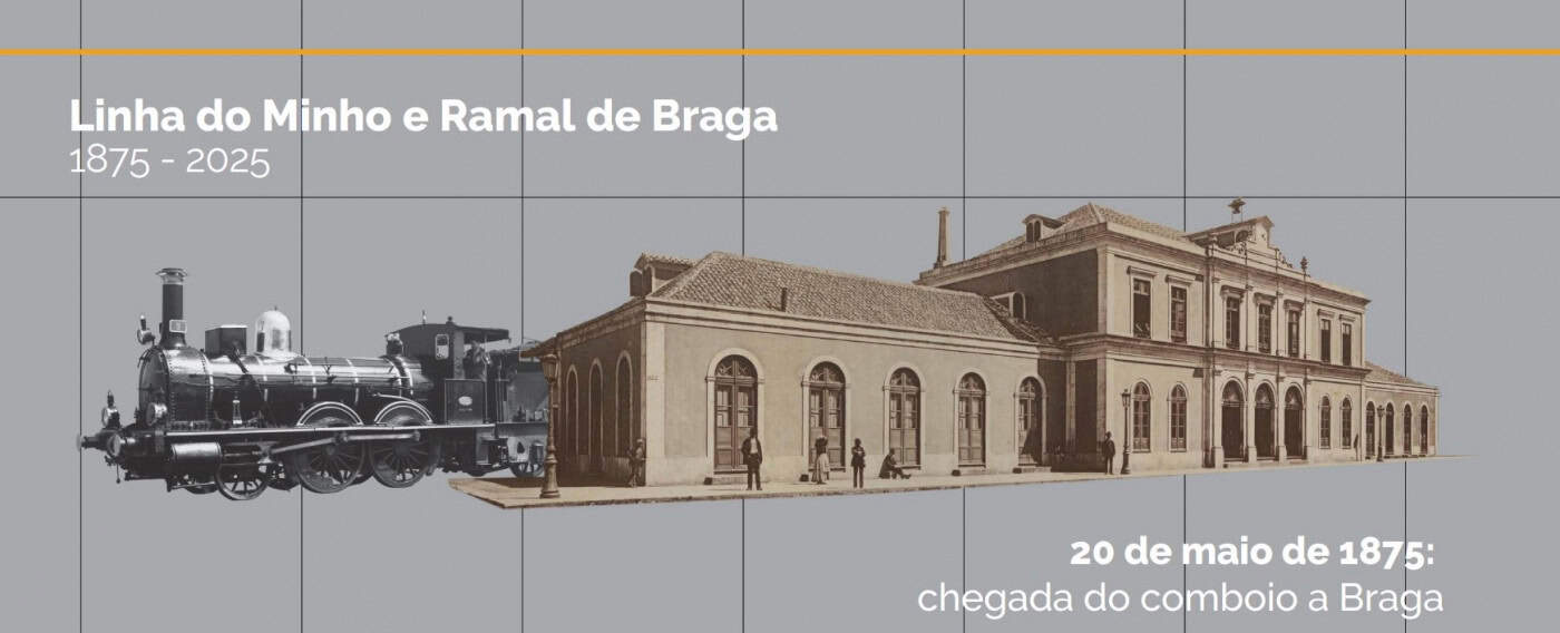 Há exatamente 150 anos chegava a Braga o primeiro comboio