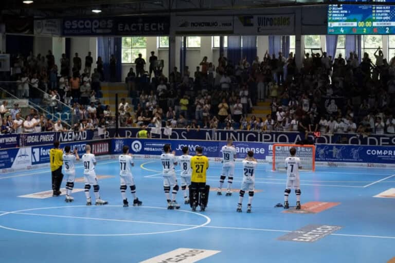 Óquei Clube de Barcelos está nas meias-finais do campeonato de Hóquei em Patins