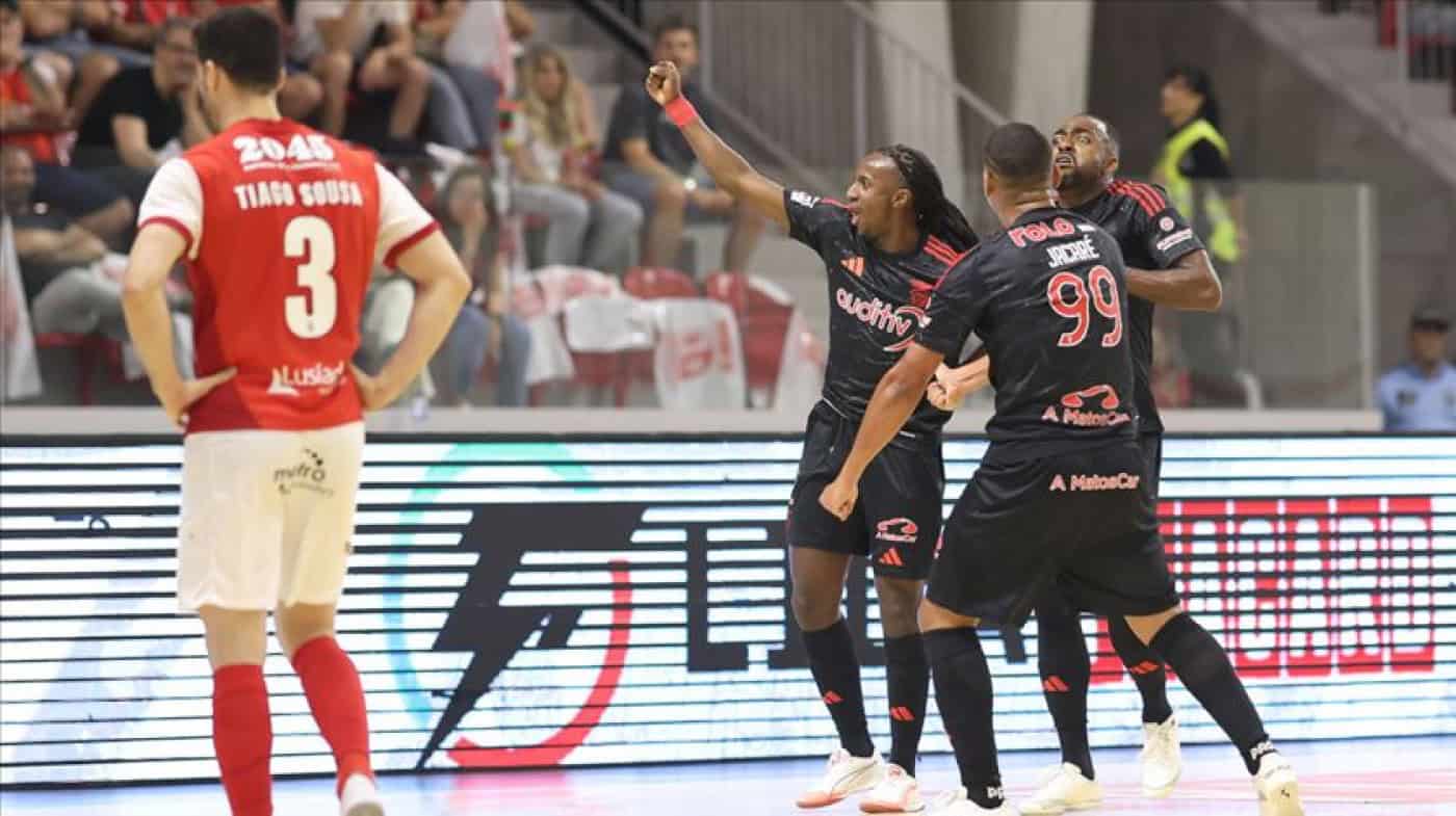 Futsal. SC Braga goleado no primeiro jogo das meias-finais do Campeonato Nacional