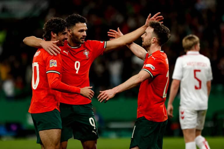 Liga Nações: Trincão é a surpresa num 'onze' com adaptações e sem Vitinha&nbsp;