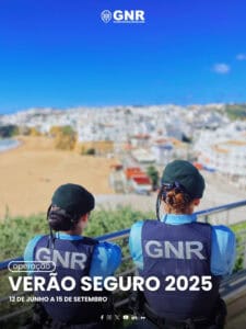 Operação "Verão Seguro 2025" da GNR na estrada até 15 de setembro&nbsp;