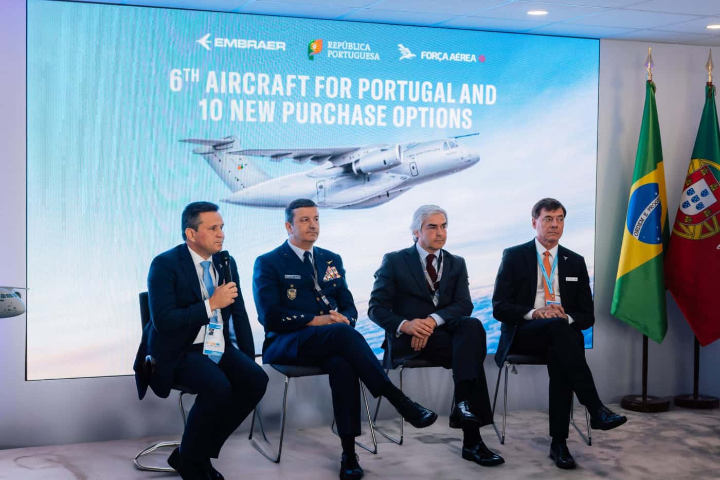 Governo anuncia compra de sexto avião da Embraer e venda de 10 para a NATO
