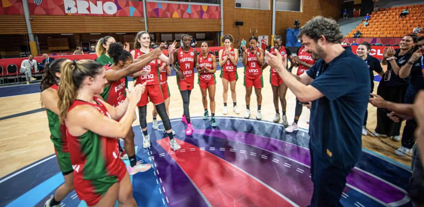 Portugal estreia-se a vencer em fases finais do Europeu feminino de basquetebol