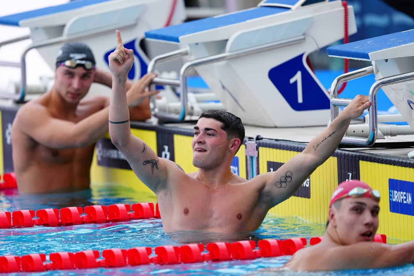 Diogo Ribeiro campeão da Europa de sub-23 nos 50 metros mariposa