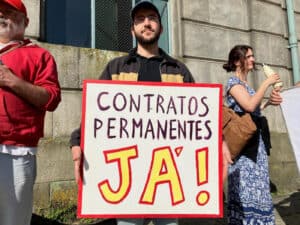 Investigadores e professores saem à rua contra a precariedade&nbsp;