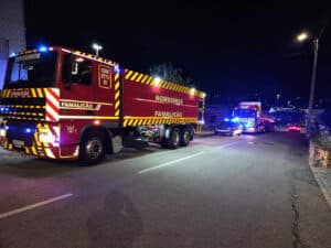 Seis desalojados e um ferido em incêndio em apartamento de Famalicão