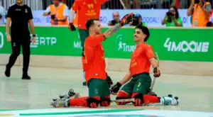 Europeu hóquei em patins. Portugal bate Espanha e joga final com França