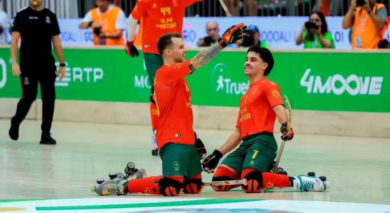 Europeu hóquei em patins. Portugal bate Espanha e joga final com França