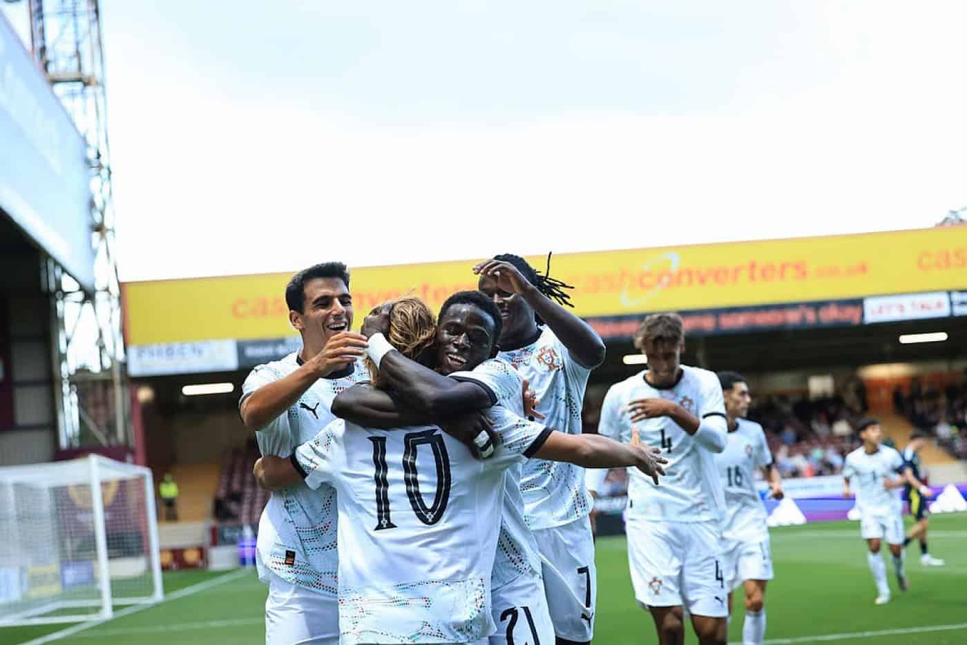 Portugal vence Escócia por 2-0 no apuramento para o Euro2027 de sub-21&nbsp;