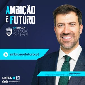 Pedro Sousa eleito presidente da AF Braga