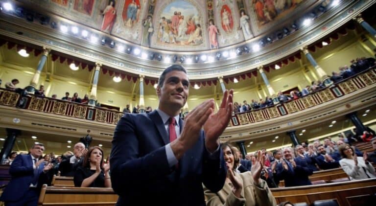 Sánchez investido primeiro-ministro de Espanha